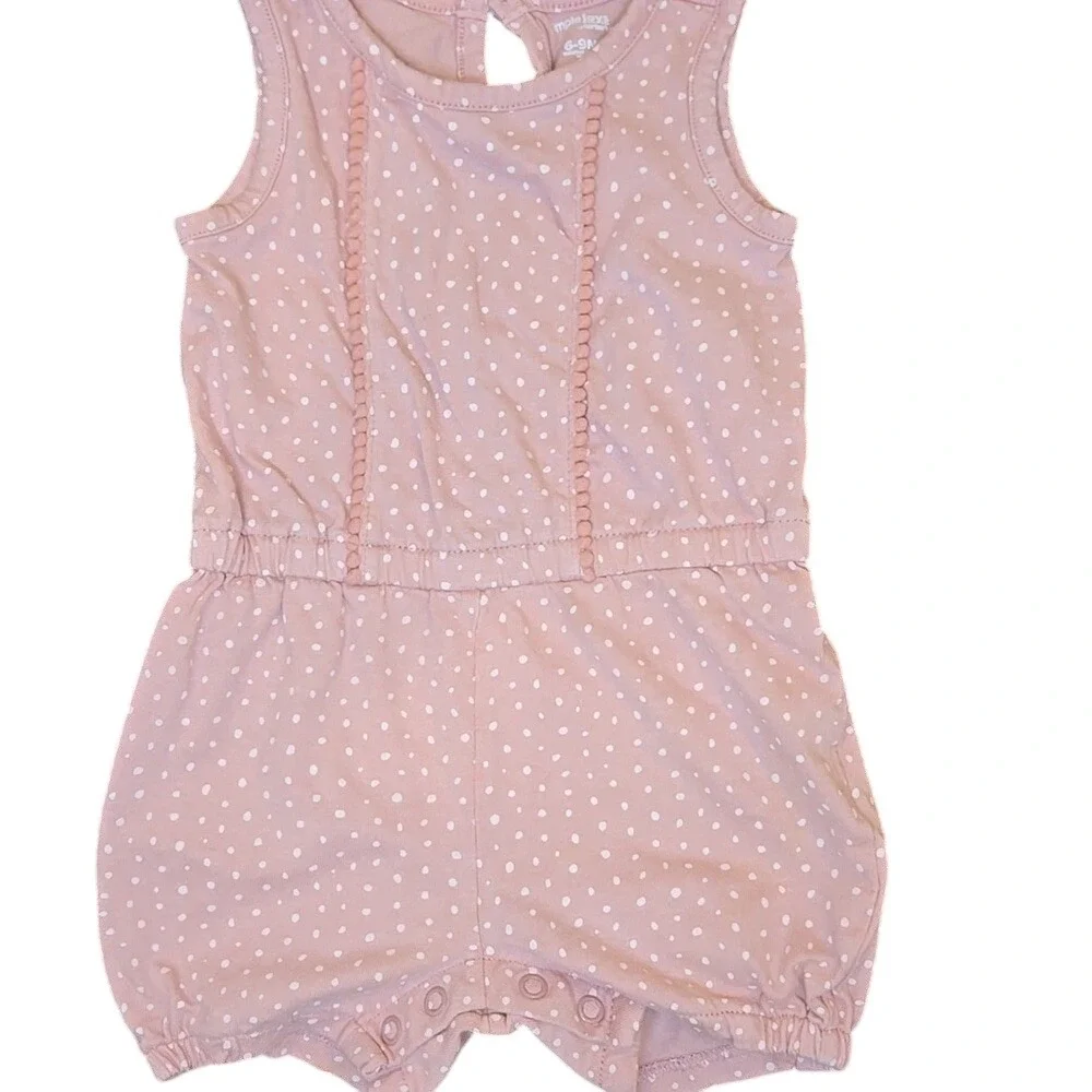 Infant Girls Pink Clothing‎ Bundle 6-9 Months 100% Cotton Carters H&M Honest